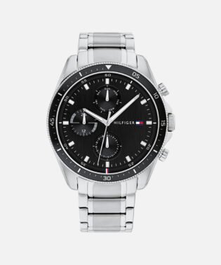 Tommy Hilfiger Men Parker Round Black Watches