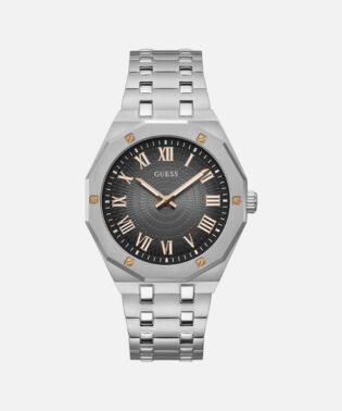Guess Exchange Analog White Dial Men's Watch