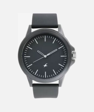 Fastrack Quartz Analog Black Dial Strap Watch