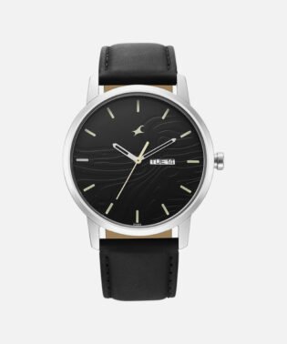 Fastrack Black Dial Analog Watch for Men
